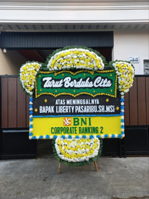 Papan Bunga Duka di Sukabakti