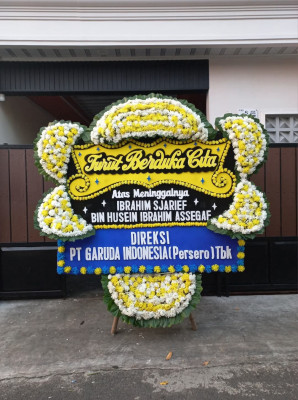 Papan Bunga Duka di Sukabakti