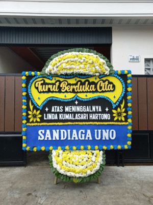 Papan Bunga Duka di Sukabakti