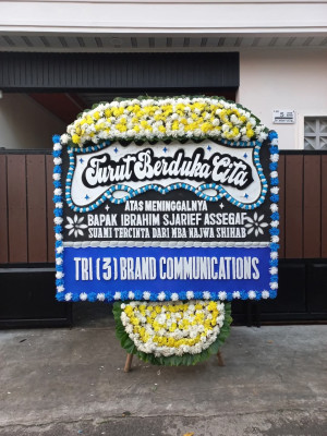 Papan Bunga Duka di Sukabakti